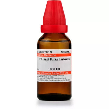 Dr Willmar Schwabe India Thlaspi bursa pastoris 1000CH – 30ml