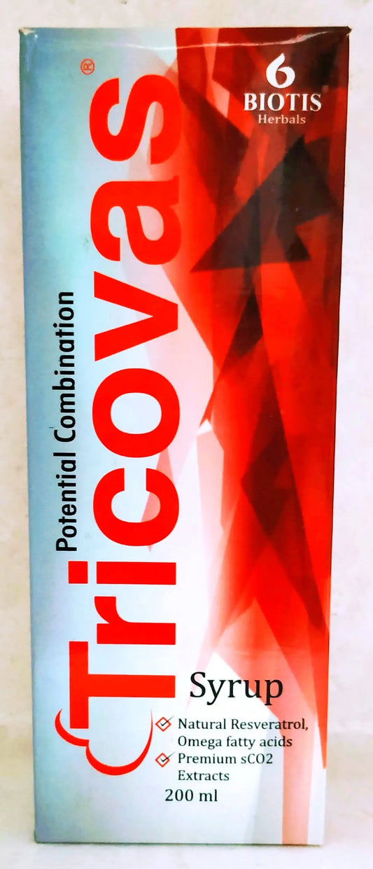 Tricovas Syrup 200ml Biotis