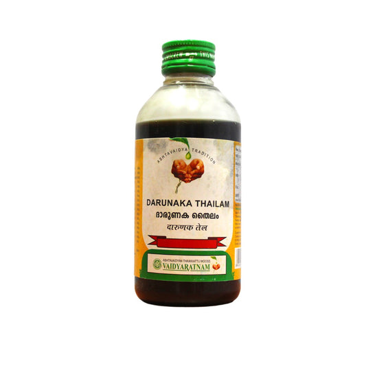 Vaidyaratnam Darunaka thailam 200ml Ayush Care