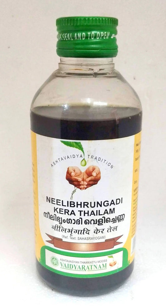Vaidyaratnam Neelibhringadi Kera Thailam 200ml Vaidyaratnam
