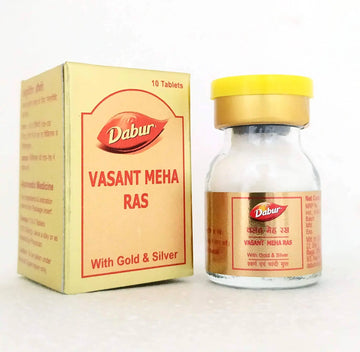 Vasant Meha Ras - 10Tablets Dabur