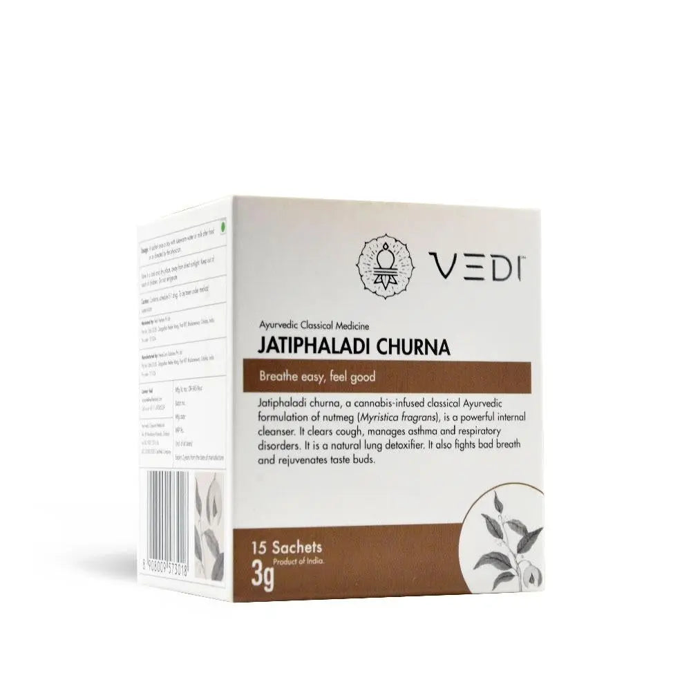 Vedi Jatiphaladi Churna 15Sachets Vedi Herbals
