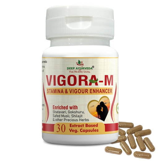 Vigora-M Capsules - 30 Capsules Deep Ayurveda