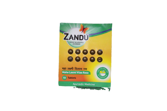 Zandu Maha laxmi vilas ras - 10tablets Zandu