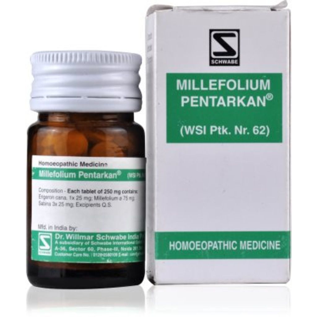 Willmar Schwabe Millefolium Pentarkan Dr Willmar Schwabe Homeo