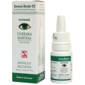 Willmar Schwabe Germany Cineraria Maritima Eye Drops ( Without Alcohol ) Dr Willmar Schwabe Homeo
