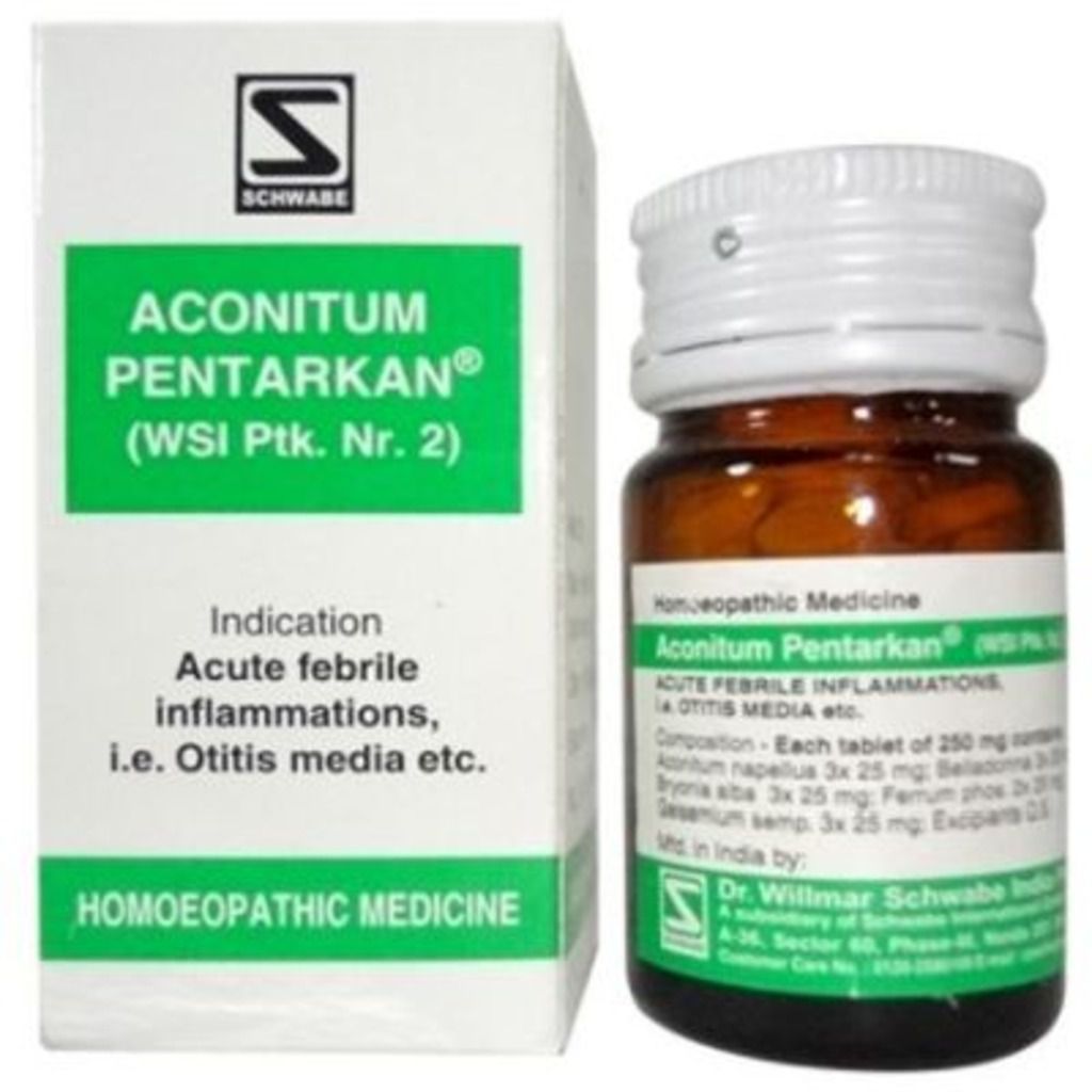 Willmar Schwabe Aconitum Pentarkan Dr Willmar Schwabe Homeo