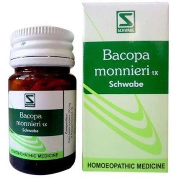 Willmar Schwabe Bacopa Monnieri 1X Tablets (Brahmi) Dr Willmar Schwabe Homeo