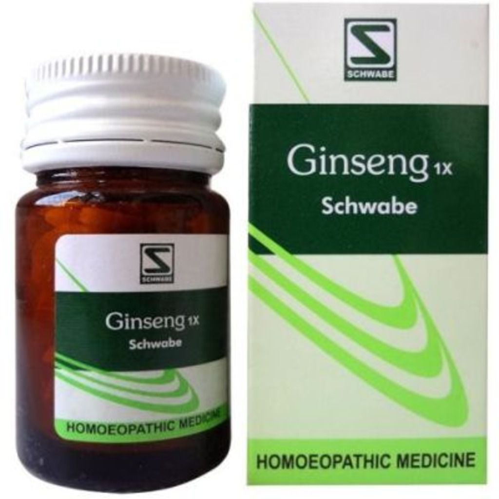 Willmar Schwabe Ginseng 1X Tablets Dr Willmar Schwabe Homeo