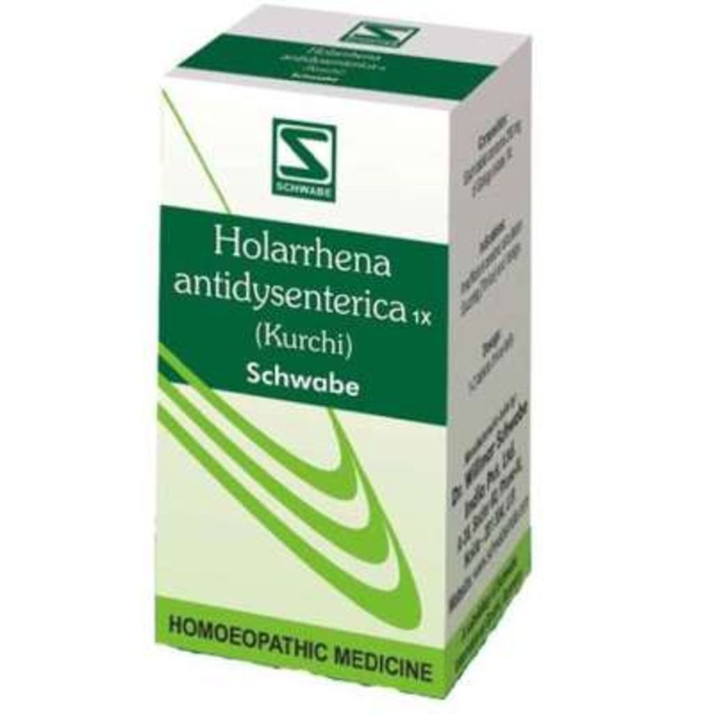 Willmar Schwabe Holarrhena Antidysentrica 1X Tablets (Kurchi) Dr Willmar Schwabe Homeo