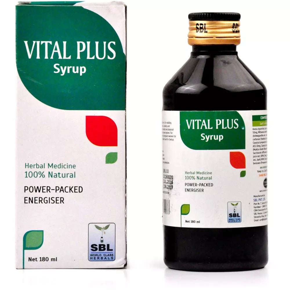 SBL Vital Plus Syrup 180ml
