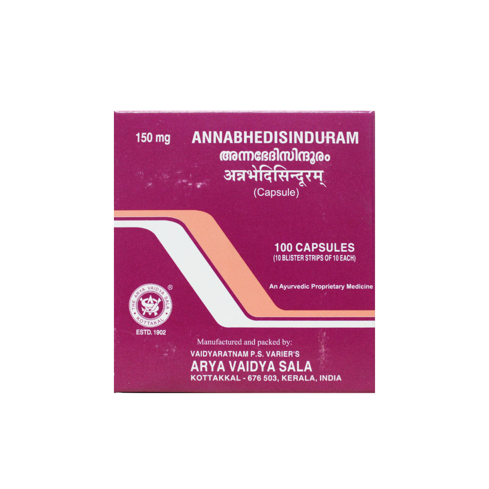 Annabhedisinduram Capsules - 100Capsules