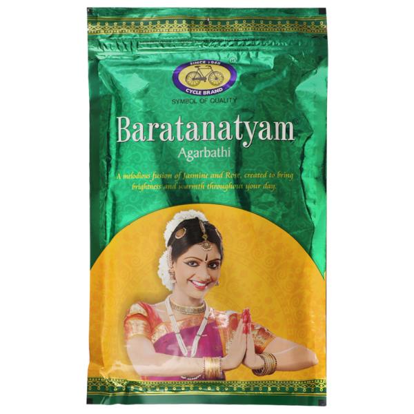 Cycle Baratanatyam Agarbatti Ziplock Pack - 180gm