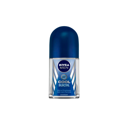 Nivea Cool Kick Deodorant Roll On for Unisex - 50ml