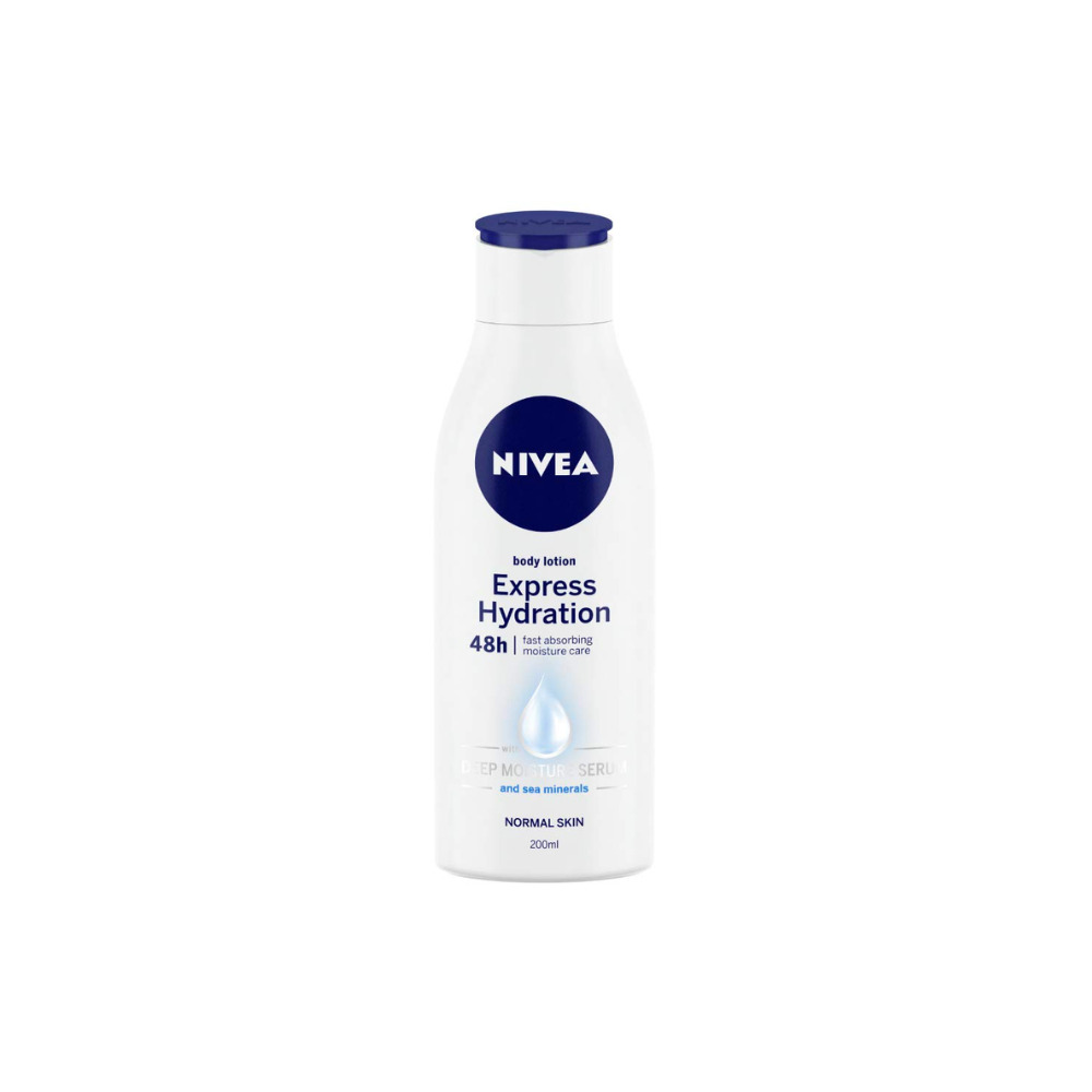 Nivea Body Lotion For Men & Women Express Hydration - 200ml