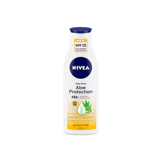 Nivea Aloe Protection Summer Body Lotions For Men And Women 200ml