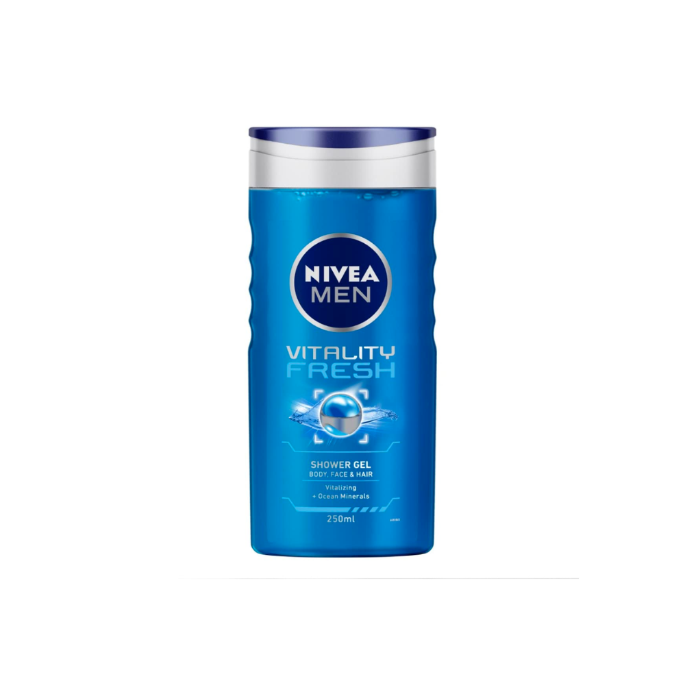 Nivea Men Vitality Fresh Body Wash & Shower Gel 250ml