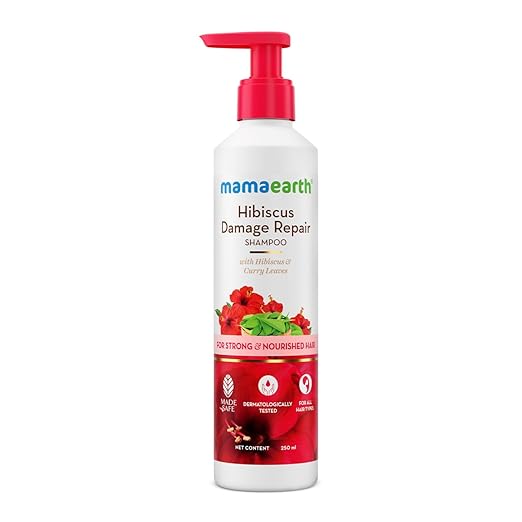 Mamaearth Hibiscus Damage Repair Shampoo - 250ml