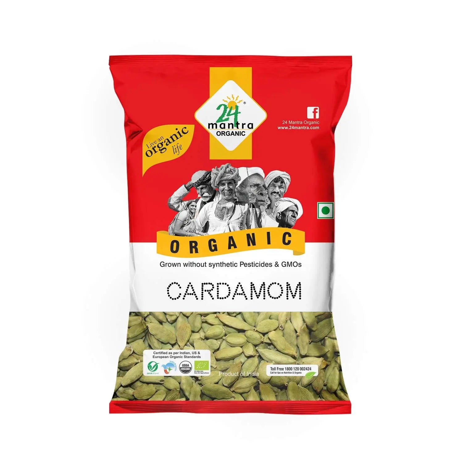 24 Organic Mantra Cardamom 24 Mantra