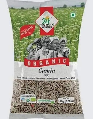24 Organic Mantra Cumin Seed 24 Mantra