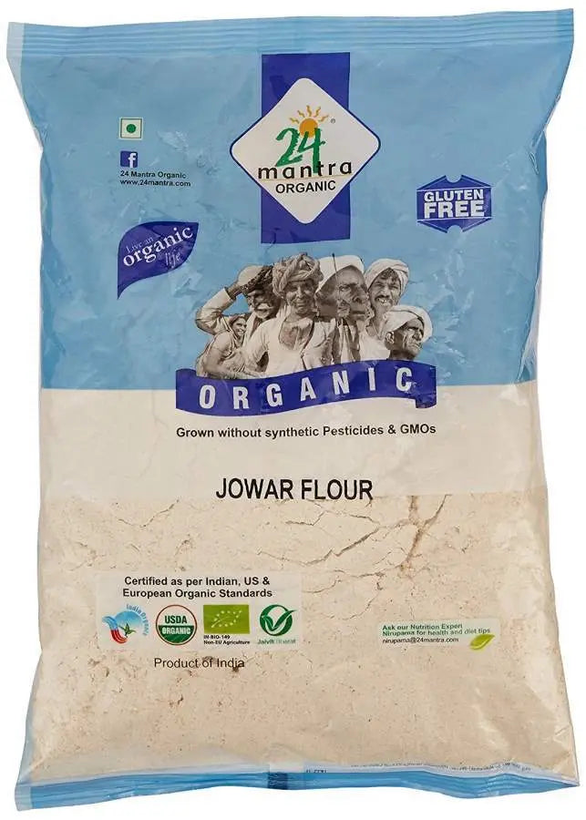 24 Organic Mantra Jowar (sorghum) Flour 24 Mantra