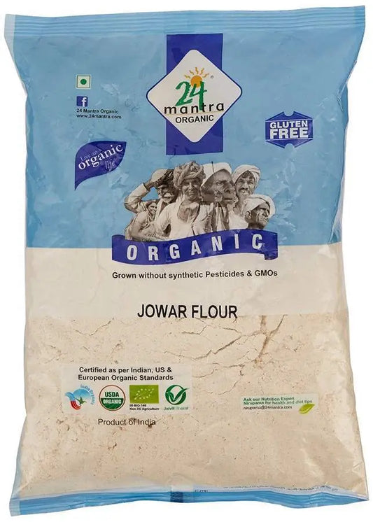 24 Organic Mantra Jowar (sorghum) Flour