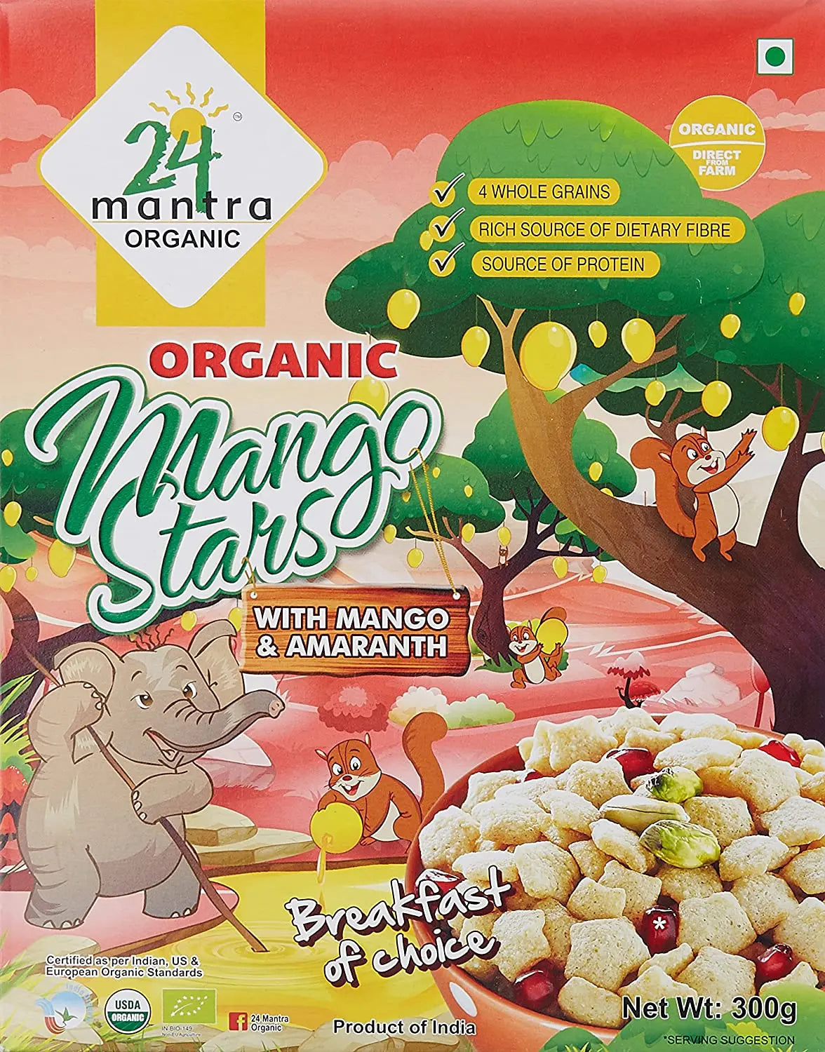 24 Organic Mantra Mango Stars 24 Mantra