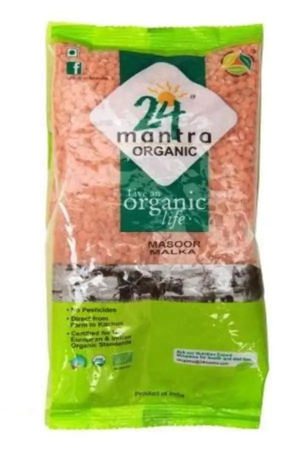24 Organic Mantra Masoor Malka Dal 24 Mantra