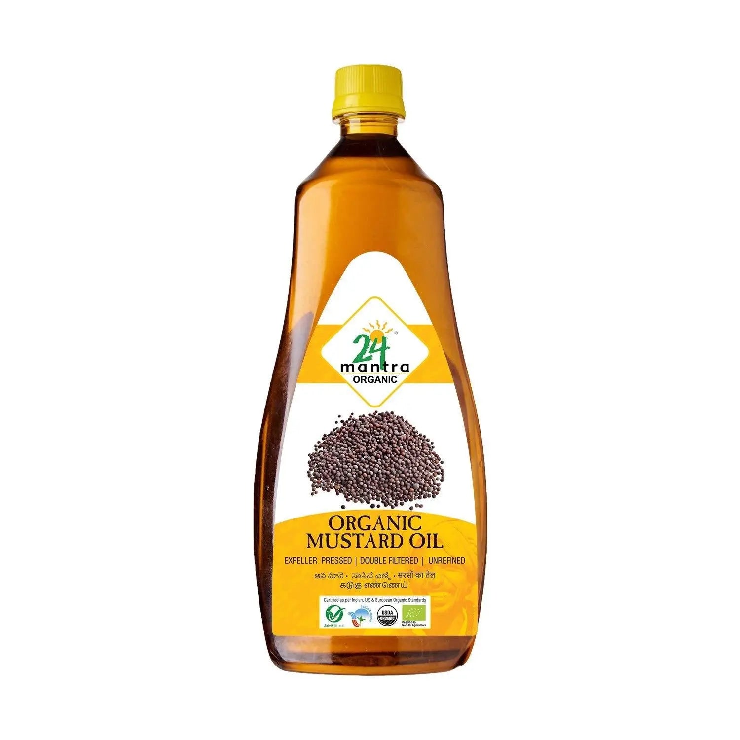 24 Organic Mantra Mustard Oil 24 Mantra