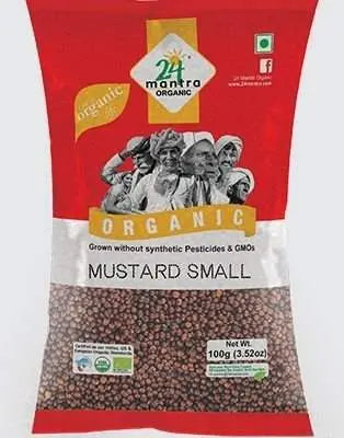 24 Organic Mantra Mustard Seed Small