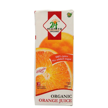 24 Organic Mantra Orange Juice 24 Mantra