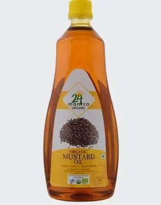 24 Organic Mantra Premium Mustard Oil 24 Mantra