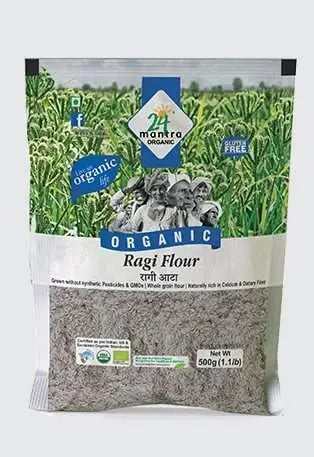 24 Organic Mantra Ragi Flour 24 Mantra