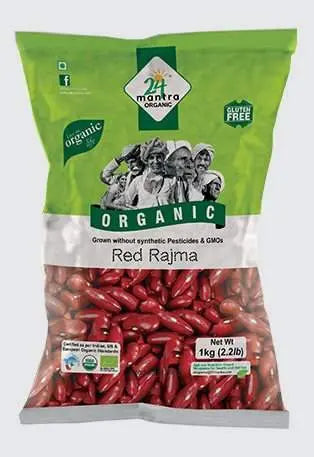 24 Organic Mantra Red Rajma 24 Mantra