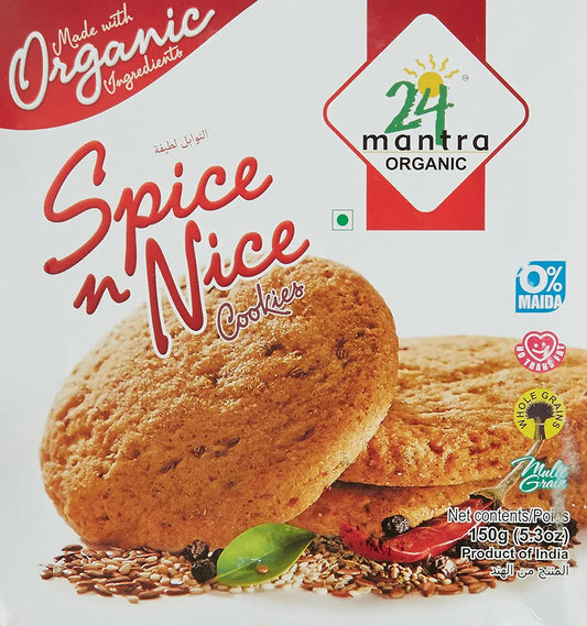 24 Organic Mantra Spice N Nice Cookies