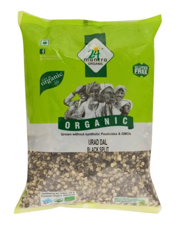 24 Organic Mantra Urad Dal Black Split 24 Mantra