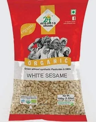 24 Organic Mantra White Sesame Seed 24 Mantra