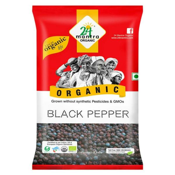 24 Mantra Organic Black Pepper 100gm