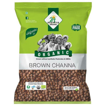 24 Mantra Organic Brown Chana 500gm