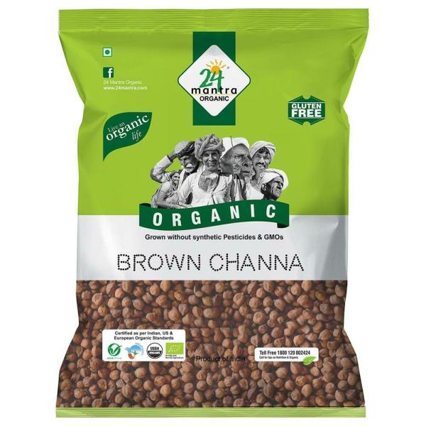 24 Mantra Organic Brown Chana 500gm