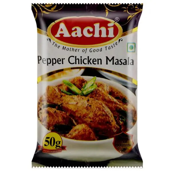 Aachi Pepper Chicken Masala 50gm Aachi
