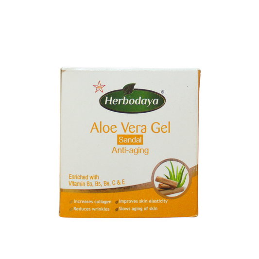 Herbodaya Aloevera Gel Sandal Flavour 100gm