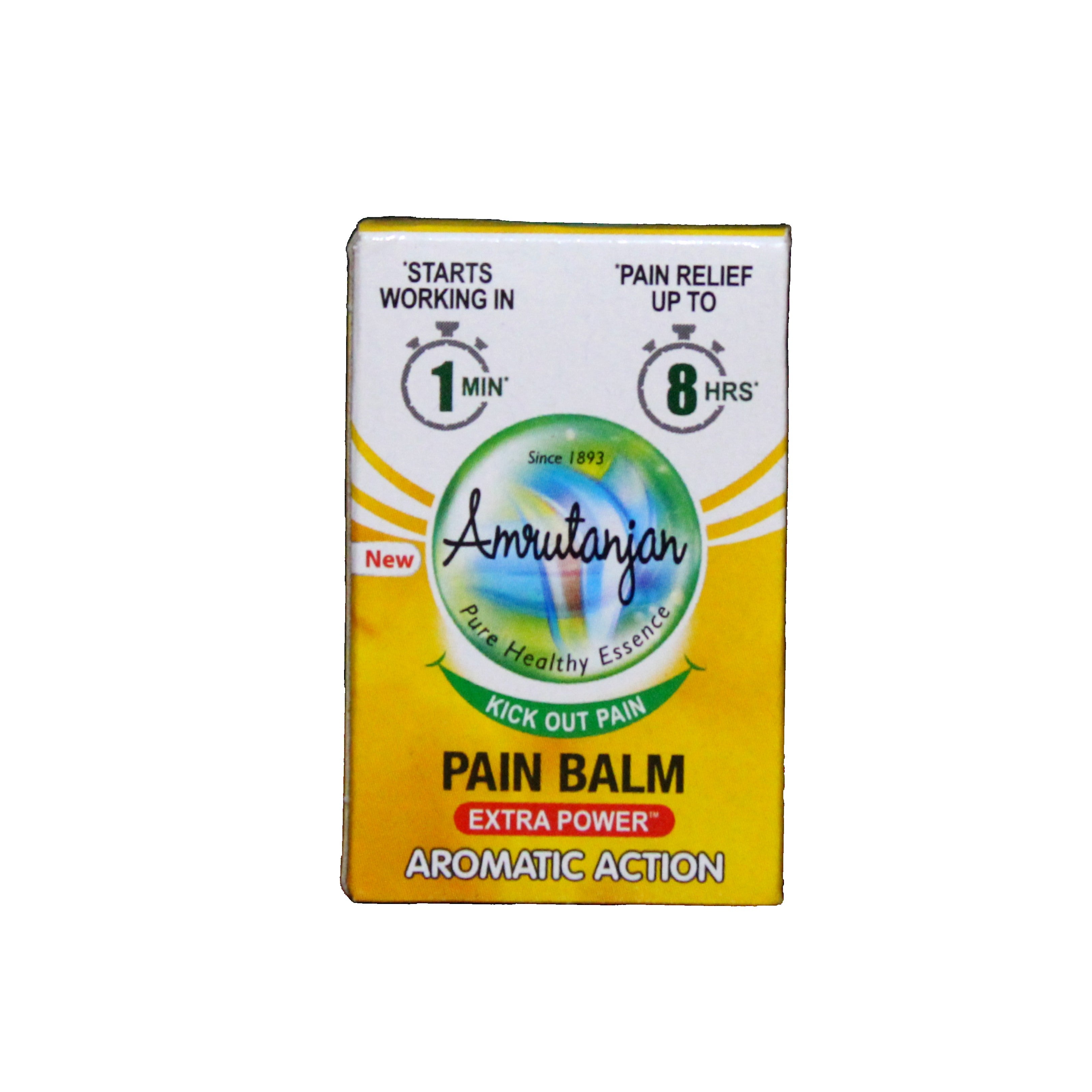 Amrutanjan Pain Balm Extra Power 8ml Amrutanjan