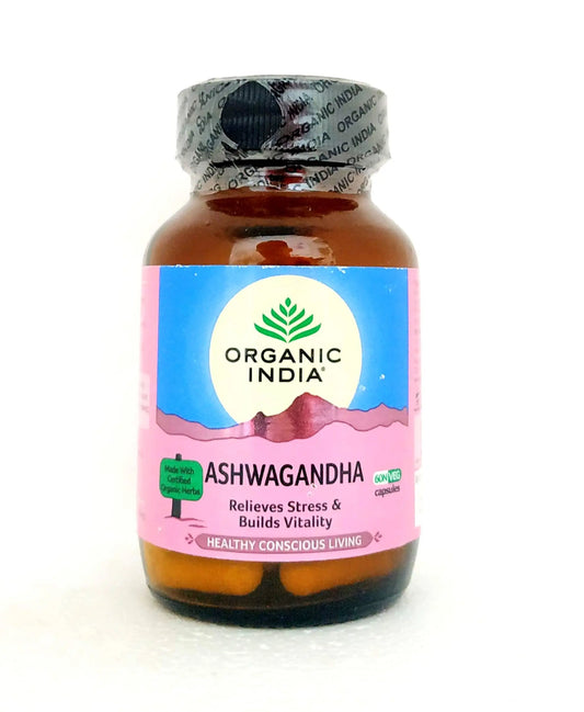 Ashwagandha Capsules - 60capsules Organic India