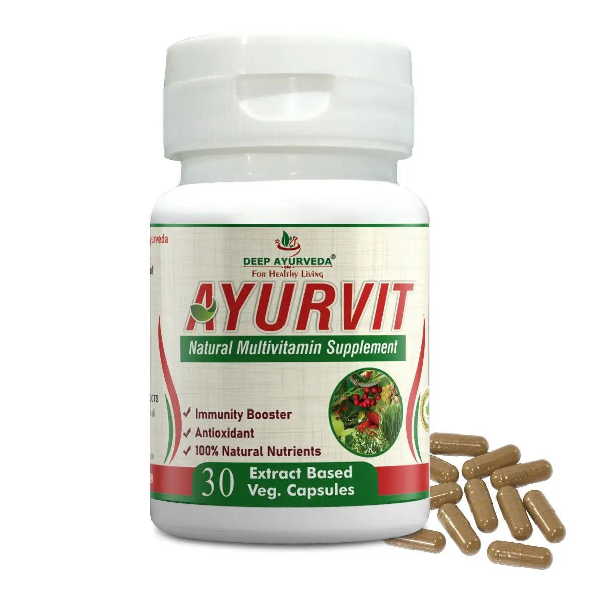 Ayurit Multivitamin Capsules - 30 Capsules Deep Ayurveda