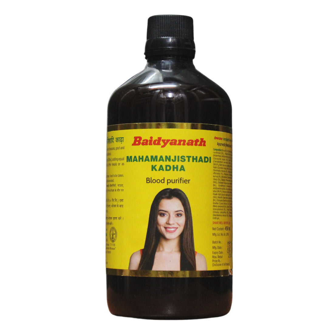 Baidyanath Mahamanjisthadi Kadha 450ml Baidyanath