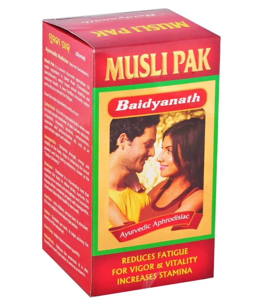 Baidyanath Musli Pak 100gm for Vigor and Vitality Baidyanath