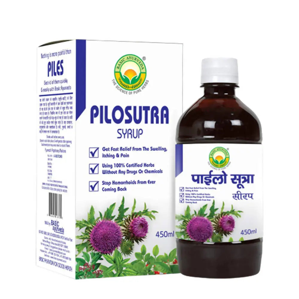 Basic Ayurveda Pilosutra Syrup Basic Ayurveda