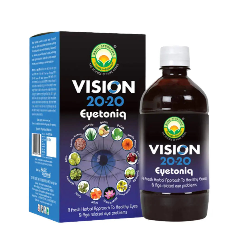 Basic Ayurveda Vision 20-20 Eyetoniq Basic Ayurveda