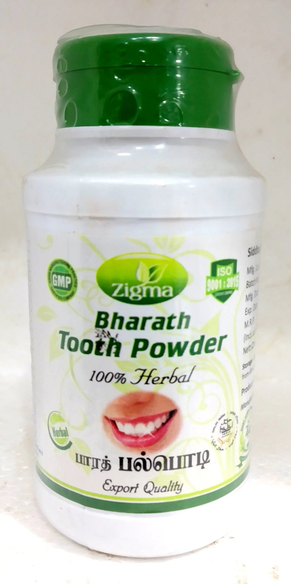 Bharath Toothpowder 50gm Zigma